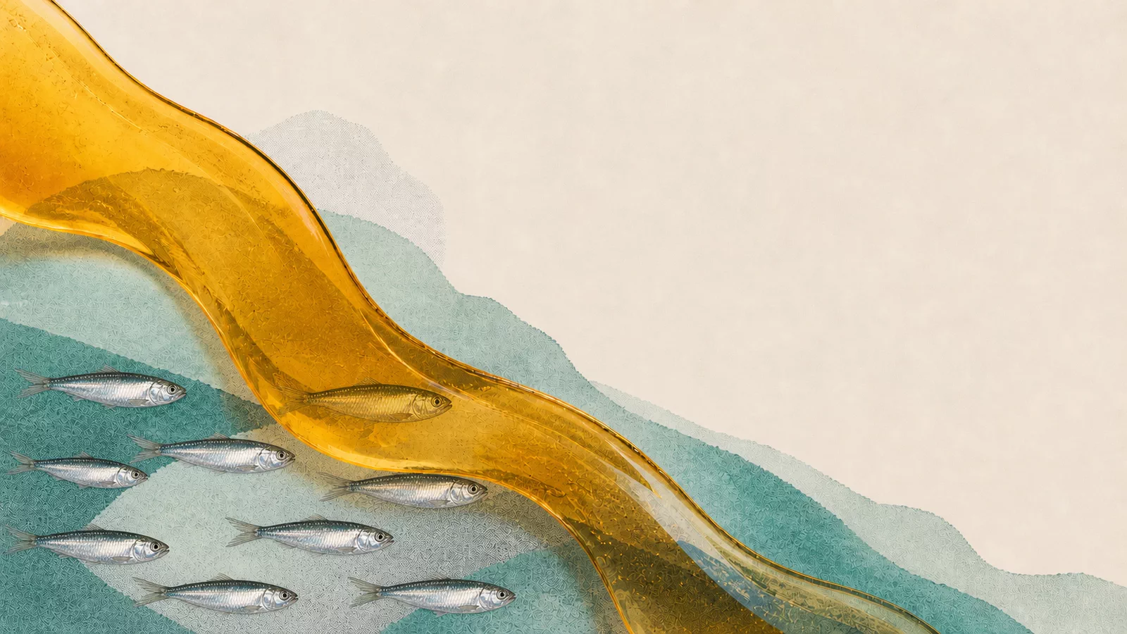 Fish oil and Caspian sprat